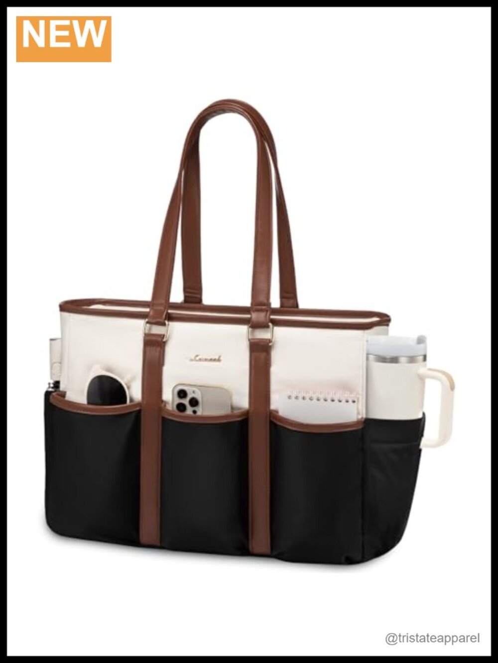 Teacher Tote Bag for Women, Nurse Laptop Bag, Utility Everything Tote with